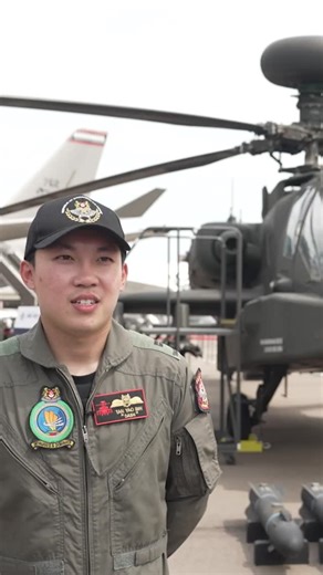 The Boeing Company on Instagram: "LTA Tan Yao Bin from @theRSAF tells us more about flying the AH-64D Apache and the flares you see in their epic display at #SingaporeAirshow2026."
