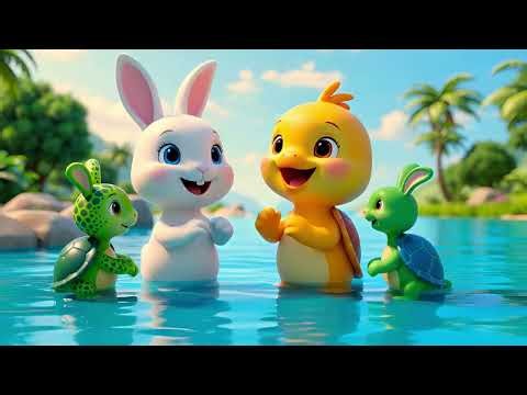 Froggy’s Fun Dance Song 🐸 | Jumping Frog Jamboree for Kids | 3D Animated Rhyme