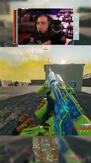 Clearing Prison Roof #warzone #trending #verdansk #cod #disability