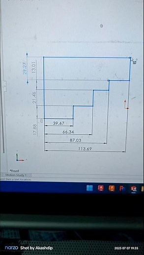chain Dimensions & baseline dimensions #solidworks #solidworks_tutorial
