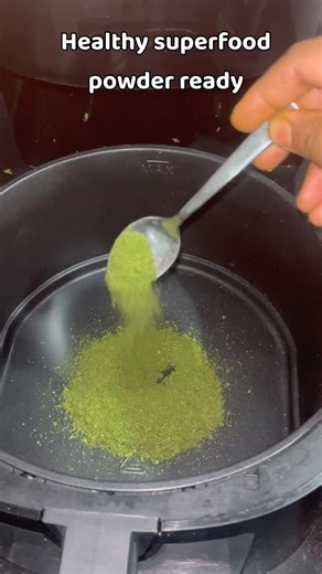 Air Fryer Moringa Leaves Powder | No Sun Drying Needed 🌿