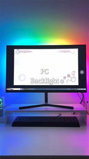 Temu Official on Instagram: "Add immersive RGB light to your monitor with easy setup and smooth color modes. 🔍 Find it at https://temu.to/m/ggzoml0ijru or with this code kqz92289. #temu #gamingsetup"