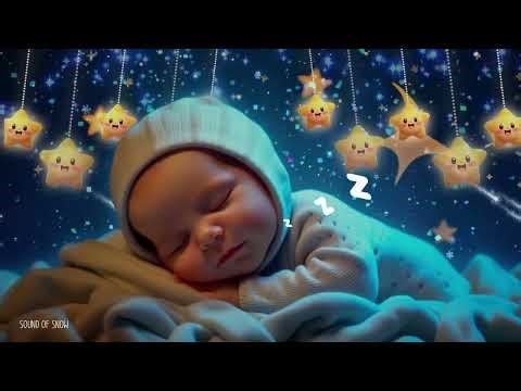 Baby Sleep Music for Instant Relaxation 💤 Mozart & Brahms Lullaby | Sleep in 3 Minutes 🌙