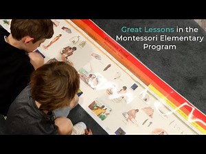 Great Lessons in the Montessori Elementary Program | Greenspring Montessori School