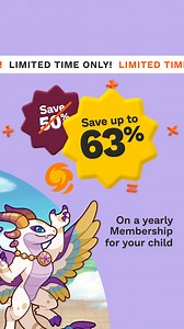 1.9K views · 22 reactions | New year. New chance to love math! Get up to 63% off a yearly Membership for your child from January 15-31 with code WINTER25 | Prodigy Education | Facebook