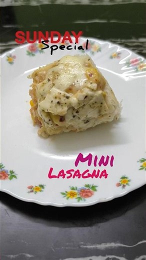 Mini Lasagna Recipe in 10 Minutes 🔥😋| Easy Cheesy Lasagna Cups at Home 😍