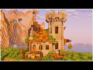 Minecraft | How To Build a Small Overgrown Castle
