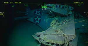 Researchers Find US Aircraft Carrier That Was Deliberately Sunk In WWII And The Pictures Are Astounding
