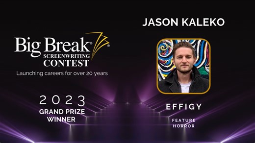 Congratulations to the GRAND PRIZE winners of Final Draft's Big Break Contest. TV Winner - Alix Reeves for QUEENPINS Feature Winner - Jason Kaleko for EFFIGY Details: https://www.finaldraft.com/big-break-screenwriting-contest/finalists/ | Final Draft