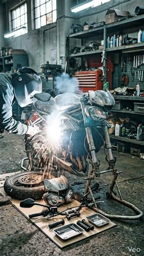 Broken Naked Bike Restoration | Building a Track Streetfighter #timelapse #biker