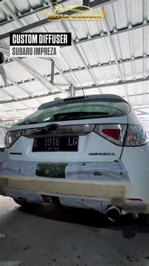 Custom Diffuser Subaru Impreza ‼️‼️ More Info Bodykit : 62-812-8020-1861 #carsoftiktok #bengkelcustombodykit #subaruimprezawrx #bodykit #custombodyki