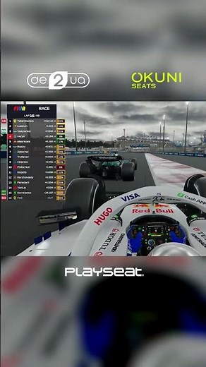 🇦🇪 Vasylenko holds back Hulyk on old tires 💪 #f125 #f1ua