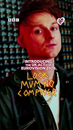 ITS TRUE, I am the 2026 U.K. Eurovision entry 🤣