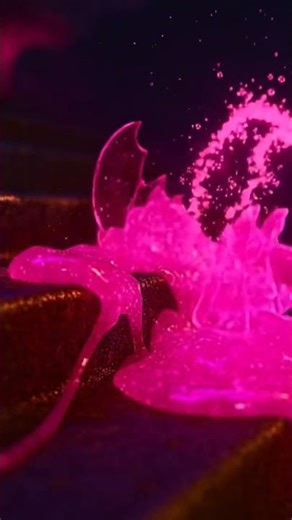 Glass alien egg with thick gel slime #asmr #soundsforsleep #ai #shorts #trending #animation #fypシ