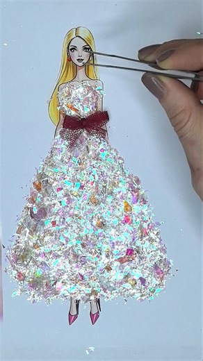 DIY doll idea ❤️ #shorts #paperdoll #barbie