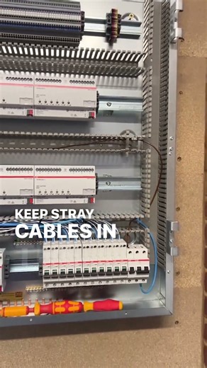 No room to lay your control panel flat? Or do you simply prefer building directly on the wall?