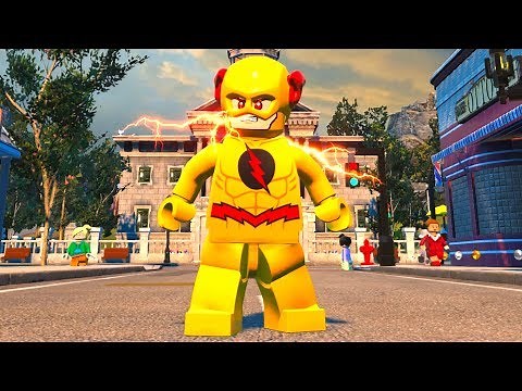 LEGO DC Super-Villains - Reverse-Flash - Open World Free Roam Gameplay (PC HD) [1080p60FPS]