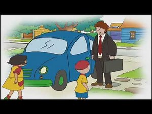 Funny Animated Cartoon Caillou A Surprise Sleepover Animated Funny Cartoons for Children