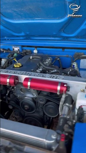 Td5 defender 10p engine with 15p head fitted, first run