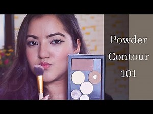 How To Powder Contour | For Beginners | Natural & Soft Contour Tutorial
