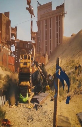 Goat Simulator 3 Baadlands Furry Road MAshed #gaming #goat