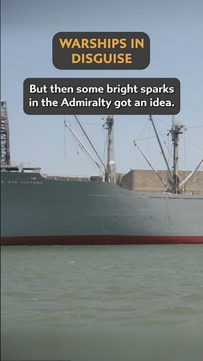 Disguising a Warship as a Merchant Vessel