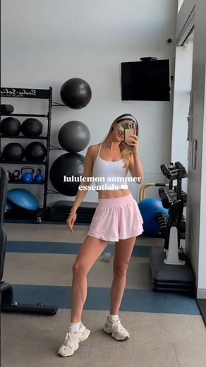 cute + comfy summer staples ‪@lululemon‬ truly unmatched! 🩰⛅️🫶