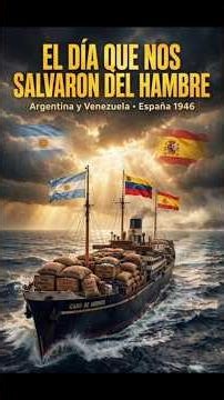 La gran ayuda de Argentina y Venezuela a la España de posguerra