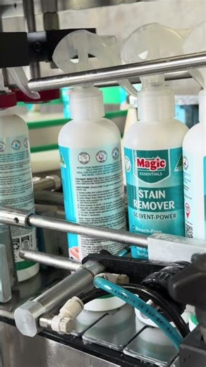 Rubbedin Magic Stain Remover production line