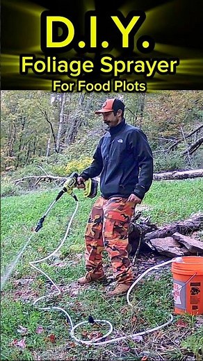 DIY/Poor Mans Foliar Fertilizer Technique for Food Plots for Deer 💦🌱- #DeerHabitat #Foodplots