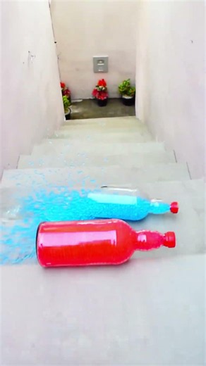 Breaking glass bottles Asmr ⚠️🔥 Crushing Crunchy & Soft Things 🍾 #shorts