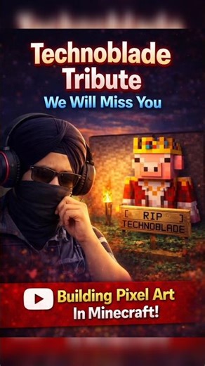 Technoblade Never Dies 👑 | #viral #minecraft #technoblade #gaming