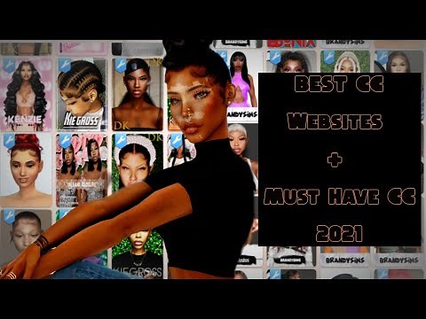 The BEST CC Websites + Must Have CC ✨! CC links Included | Sims 4