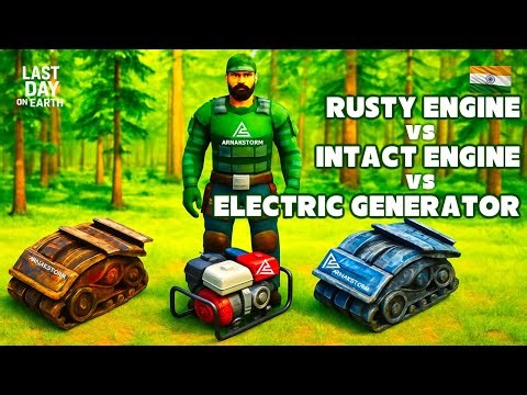 How Many Points Can We Get from a Rusty Engine - Intact Engine and Electric Generator | LDoE India
