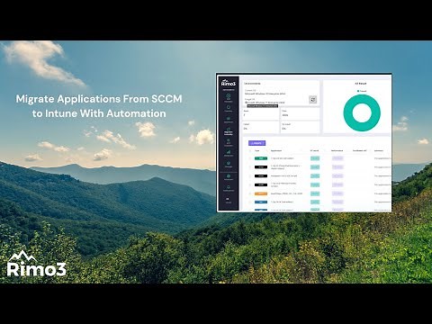 Demo: Automate SCCM to Intune Application Migration with Rimo3