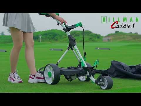 Set up and use of the Hillman Caddie range of golf trolleys