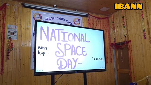 7.2K views · 50 reactions | National Space day celebrated with Charm at BHSS Kupwara. Many students were felicitated on the occasion. | IBANN-Indian Broadcasting & News Network | Facebook