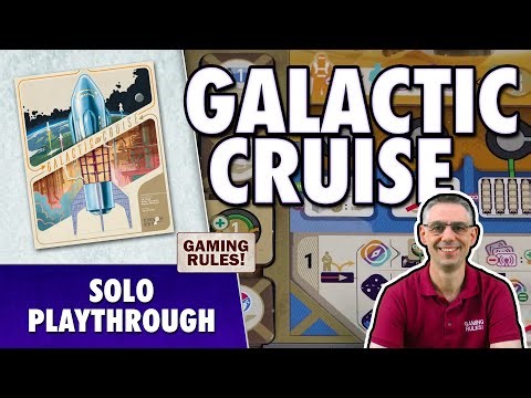 Galactic Cruise - Solo Playthrough - Charity Giveaway