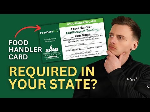 State Food Handler Card Requirements Explained (All 50 States)
