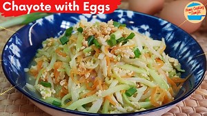 12K views · 154 reactions | Stir Fry Chayote with Egg | Stir Fried...