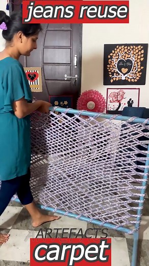 533K views · 2.3K reactions | #jeans #carpet #diy #reels | Artefact | Facebook