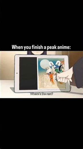 The Post-Anime Void #anime #animemoment #postanime