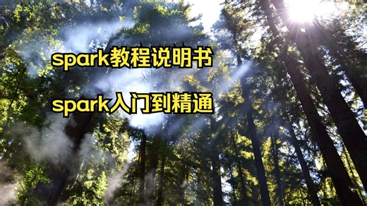 spark教程说明书 spark入门到精通 视频 spark入门