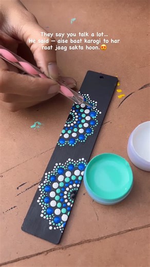 The Roshni | Dot Mandala Bookmark × Peer-e-Kamil 📖 A Peer-e-Kamil moment, held gently by a handmade Dot Mandala bookmark. Because some words deserve... | Instagram