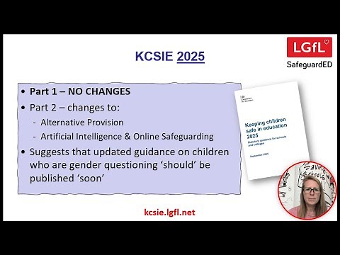September 2025 KCSIE Updates and Overview