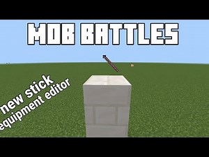 Mob Battles | V8 | New stick Equipment Editor