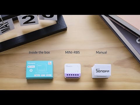 How to Install SONOFF MINI-RBS Smart Curtain Motor (Matter-Compatible)