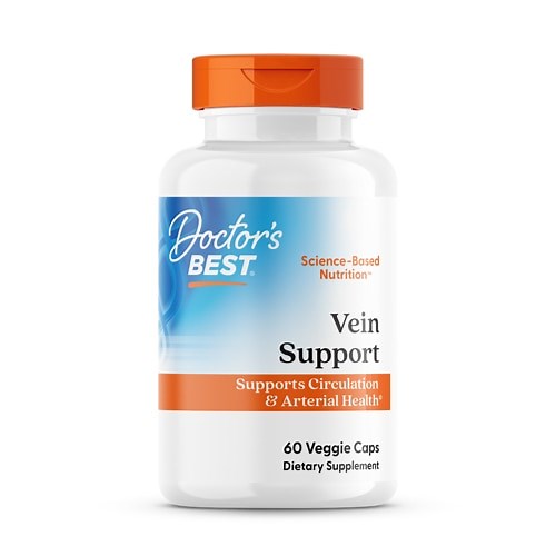 Doctor's Best  Vein Support featuring DiosVein® and MenaQ7® -- 60 Veggie Caps