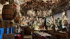 Dine in a Christmas wonderland at The Cabin in Aurora | Local Flavor