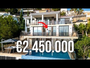Touring a 2.450.000 Luxury Villa in Altea Hills With BREATHTAKING VIEWS Costablanca Spain